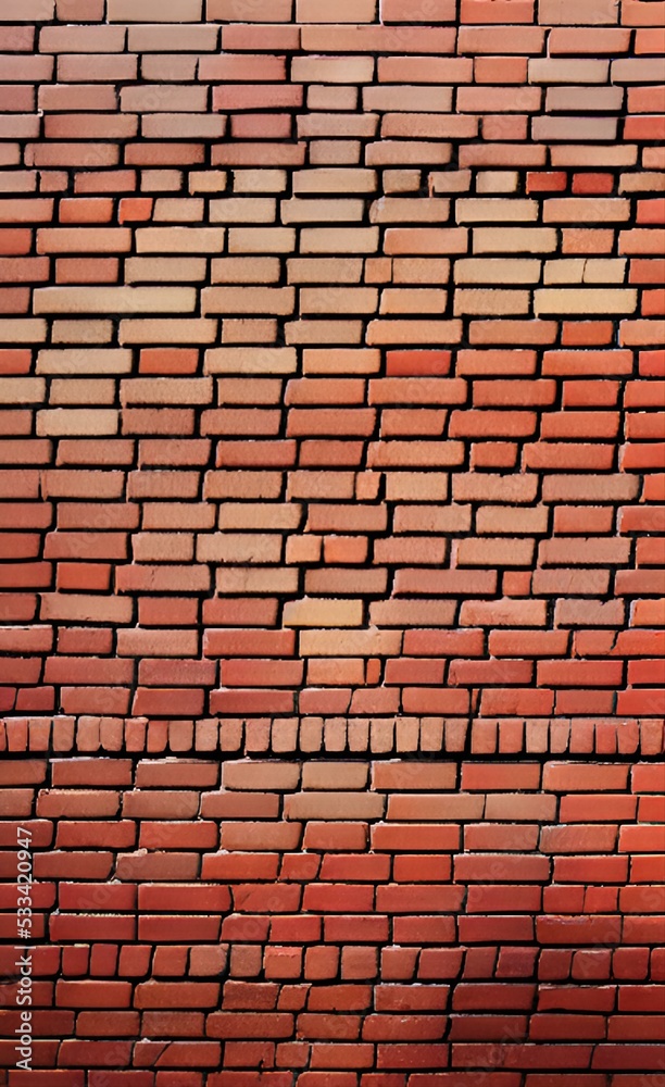 Brick wall. Wall background for text.