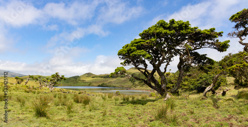 Azoren - Insel Pico: Der Hochlandsee Lagoa do Capitao photo