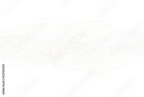Light silver gold dust. Vector