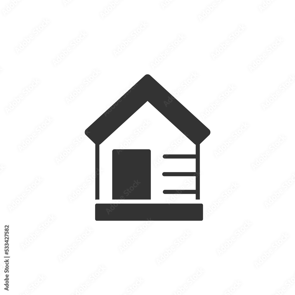 Barn icons symbol vector elements for infographic web Barn icons symbol vector elements for infographic web