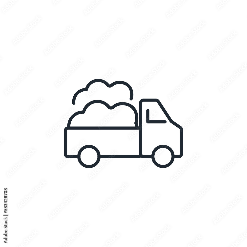 pickup truck icons symbol vector elements for infographic web pickup truck icons symbol vector elements for infographic web