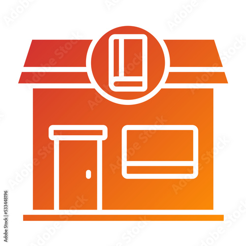 Book Store Icon Style
