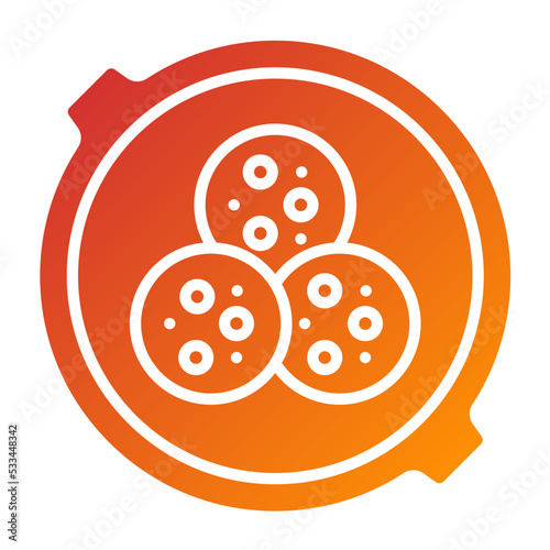 Falafel Icon Style