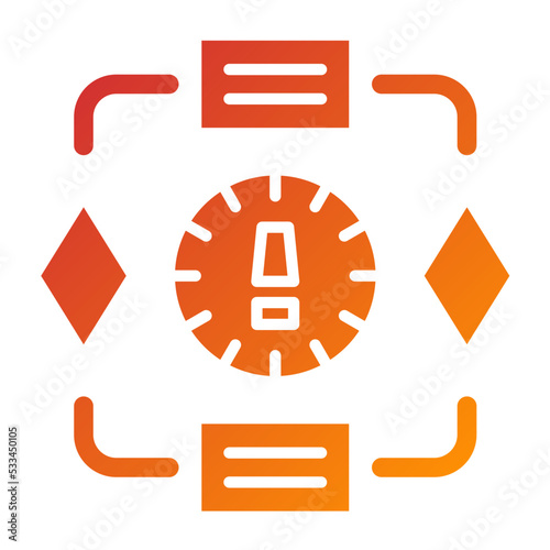 Project Deadline Icon Style