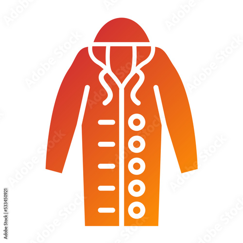 Raincoat Icon Style