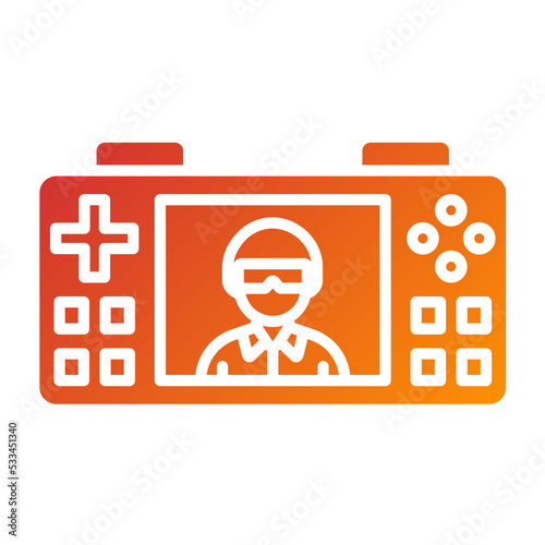 Console Game Icon Style