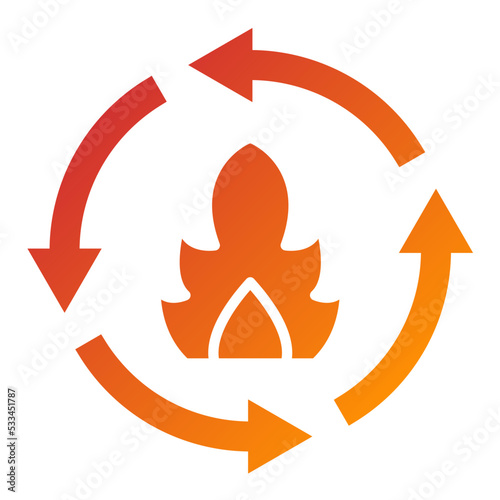 Metabolism Icon Style