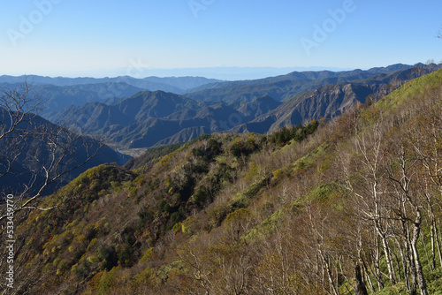 Climbing mountains in Autumn, Nikko, Tochigi, Japan 