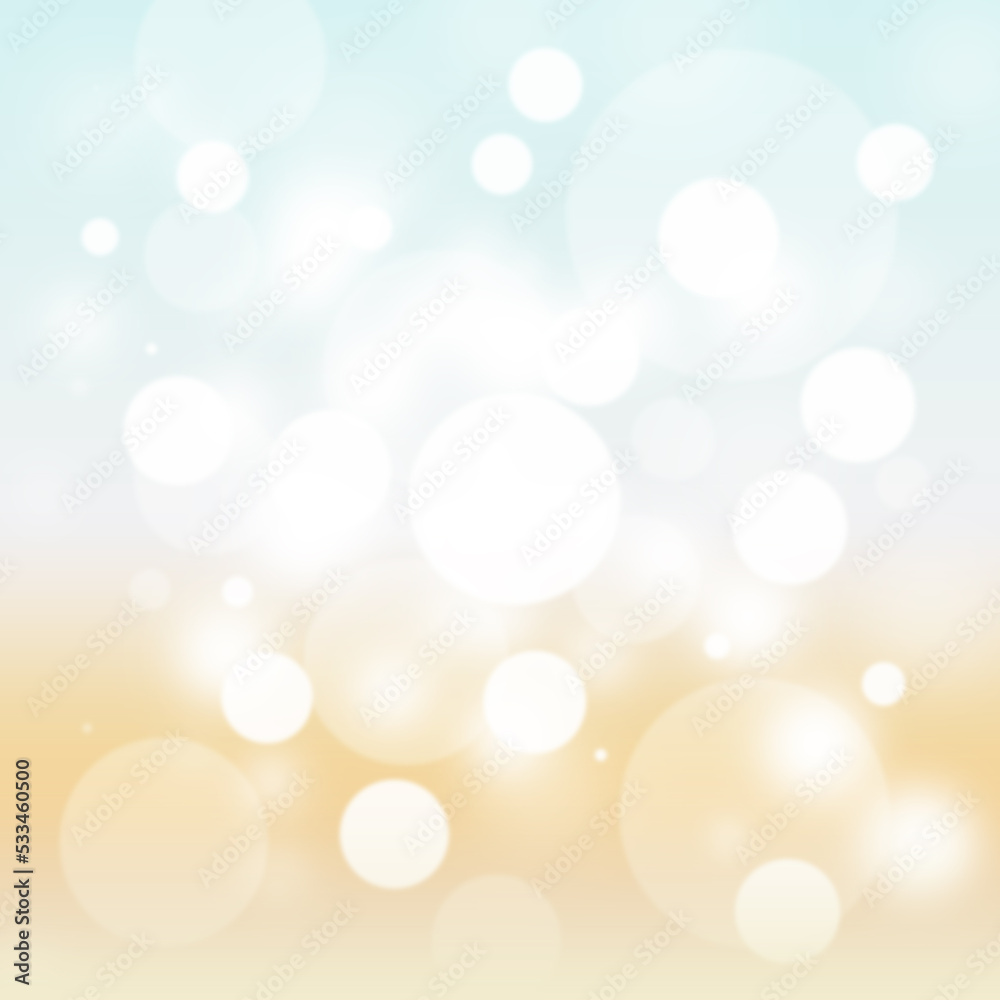 Abstract bokeh background lights with soft light background illustration. Blurred bright bokeh background. abstract bokeh Blurred background Illustration. Abstract glowing bokeh.