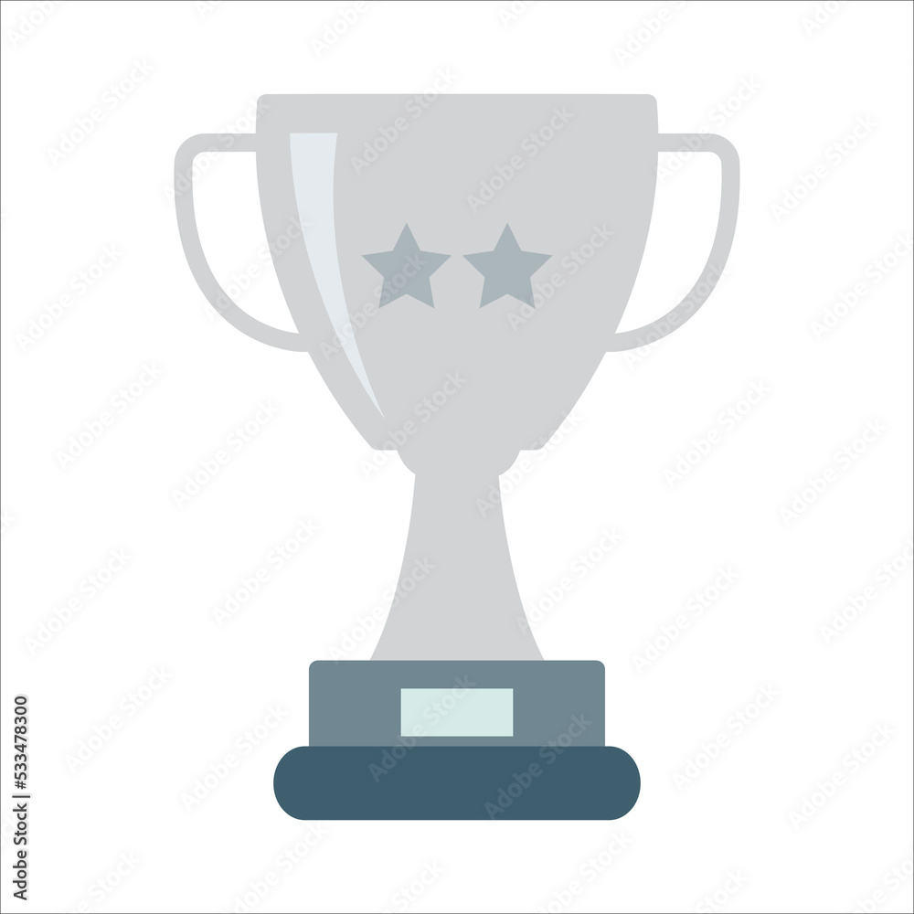 trophy icon vector design template trophy icon vector design template