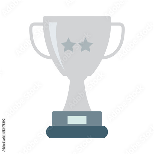 trophy icon vector design template