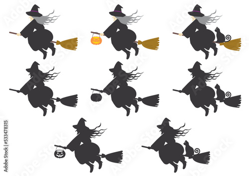 ハロウィン_魔女_セット
