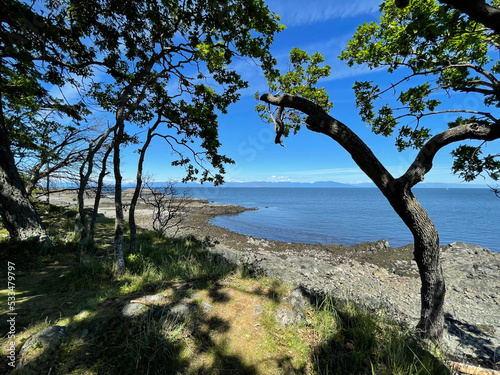 East Coast of Vancouver Island between Parksville and Nanoose Bay, British Columbia, Canada