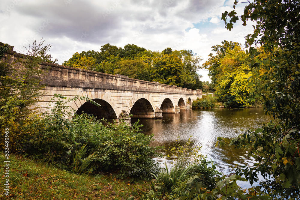 Five Arch Bridge at Virginia Water, Bagshot, Surrey