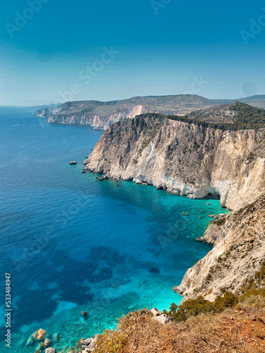 Steilküste Zakynthos - Griechenland Mittelmeer