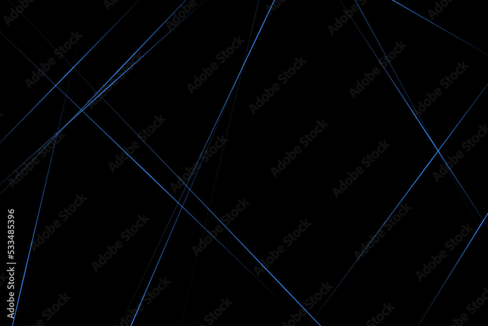 Abstract black with blue lines, triangles background modern design. Vector illustration EPS 10. Abstract black with blue lines, triangles background modern design. Vector illustration EPS 10.