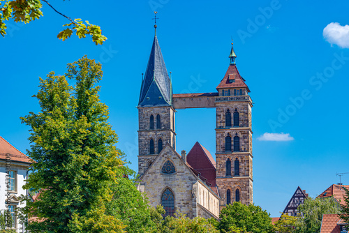 The St. Dionys Church, Esslingen. Baden-Wuerttemberg, Germany, Europe