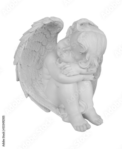 Photo Plaster statue of an angel