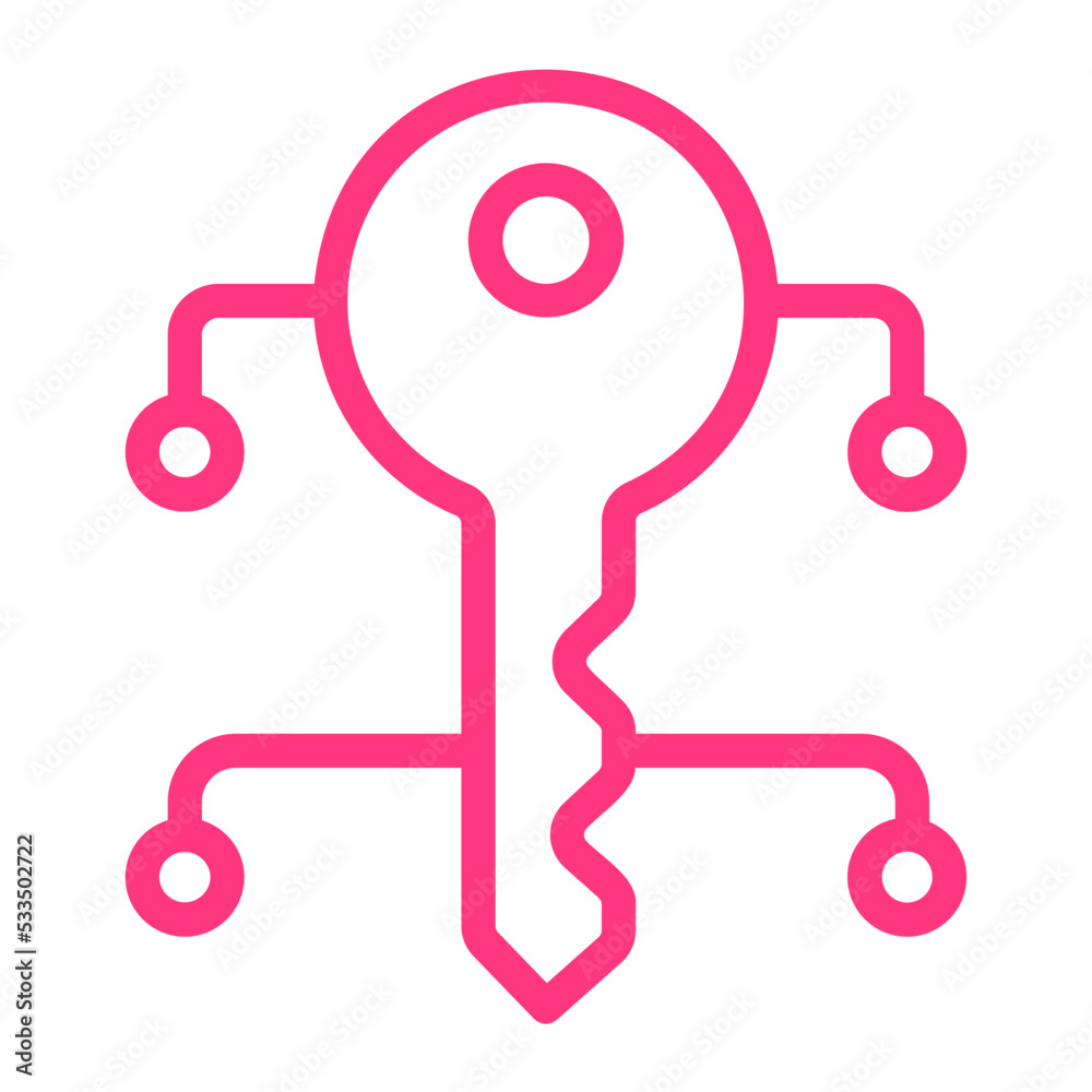 smart key gradient icon smart key gradient icon