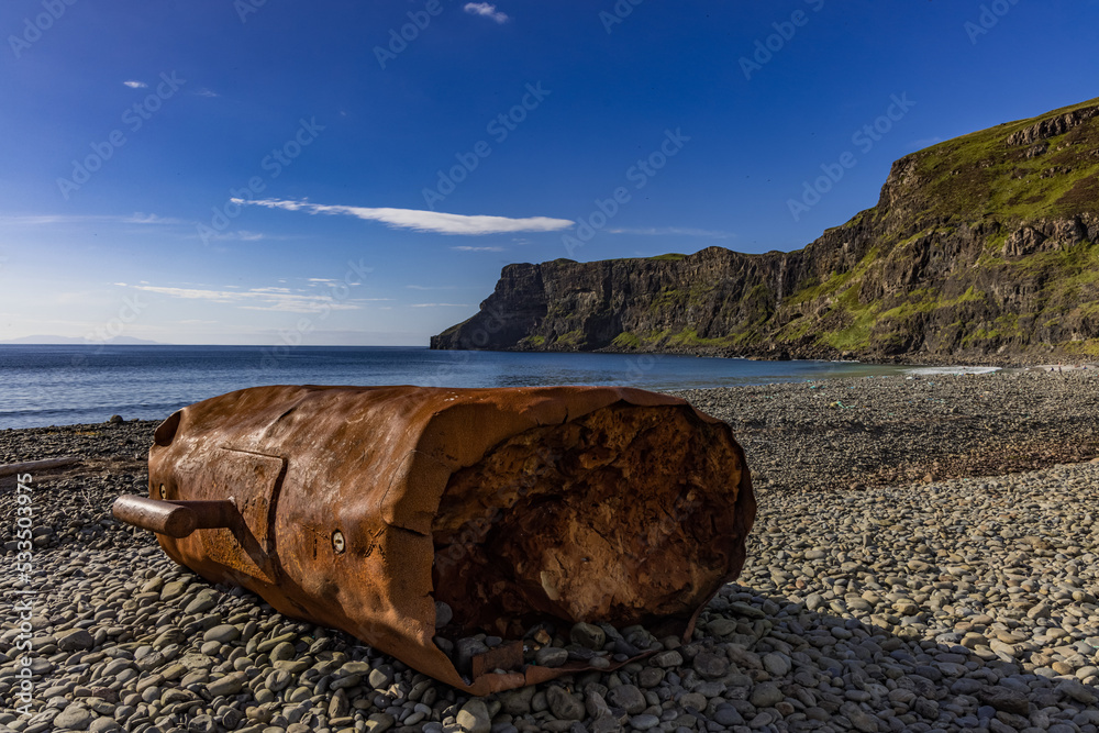 Fototapeta premium Talisker Bay Isle of Skye, Scottish Highlands and Islands. Scotland