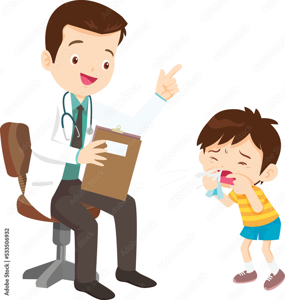 sick child see doctor