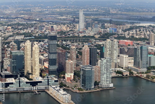 New York USA September 4, 2022. New York from 102 floors of the World Trade Center. © shimon