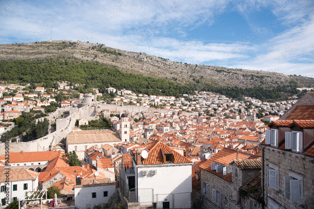 Roofs of Dubrovnik, Croatia