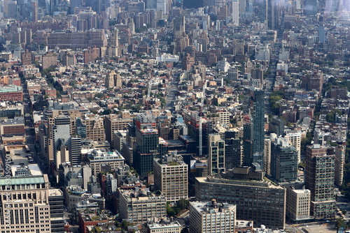 New York USA September 4  2022. New York from 102 floors of the World Trade Center.