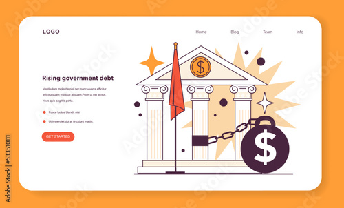 Rising government debt as a recession indicator. National debt,