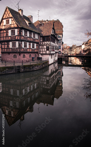 Old town of Strasbourg, France
