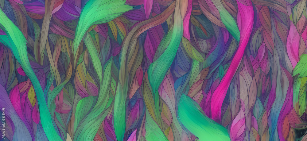 abstract colorful background, wallpaper texture, leaf