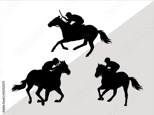 Horse Racing Svg, Horse Racing Silhouette, Jockey Svg, Horse racing at the racetrack , Horse Racing Vector, Horseback Riding Svg, 