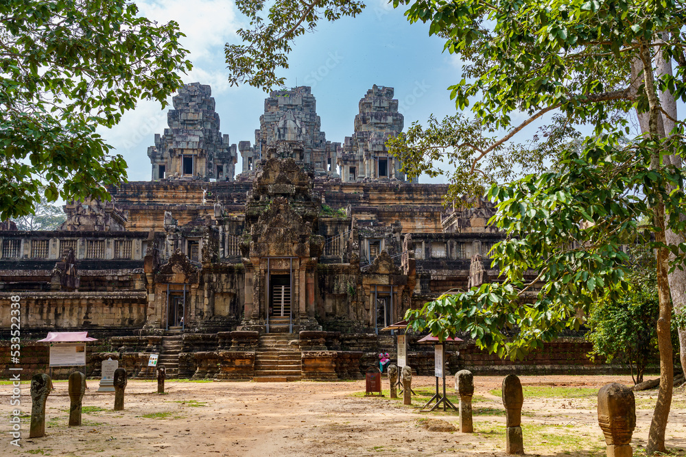 Cambodia. Siem Reap. The archaeological park of Angkor. Ta Keo Hindu temple Cambodia. Siem Reap. The archaeological park of Angkor. Ta Keo Hindu temple
