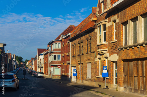 Streets of Roeselare, Belgian city in Flemish province of West Flanders. © JackF