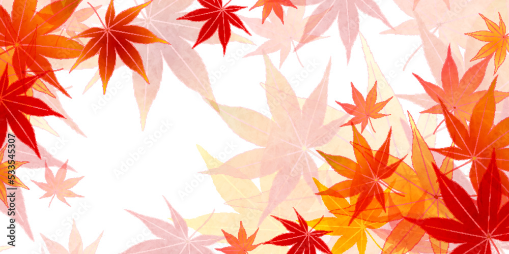 紅葉 秋 和柄 背景 紅葉 秋 和柄 背景