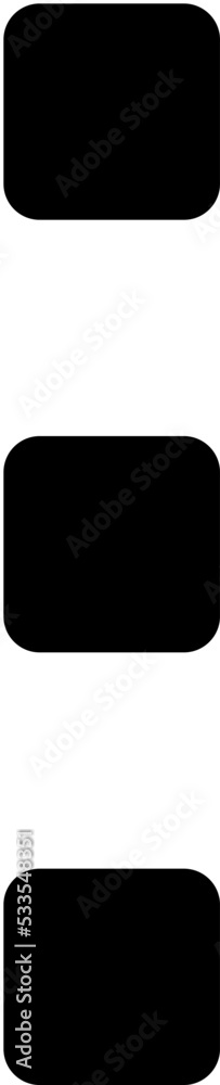 Obraz premium more user interface icon