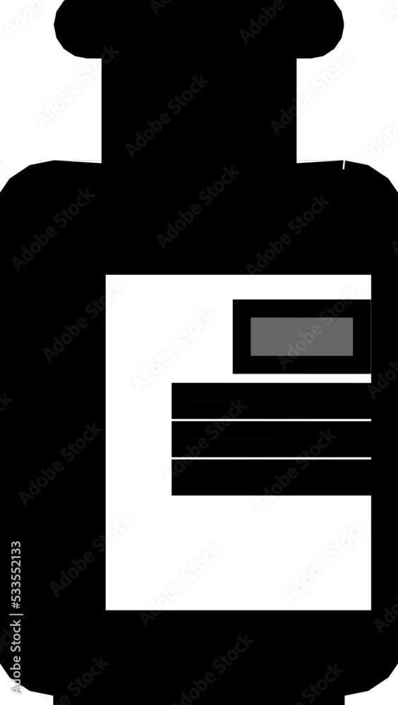 Premium Vector Stock Resin Tank icon illustration image Premium Vector Stock Resin Tank icon illustration image