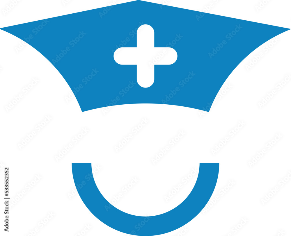 Obraz premium caduceus symbol of hospital service sign Health service symble art aid first plus sign health care photo vector image art