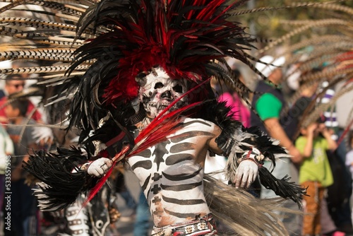 Cultural art performance in carnival 