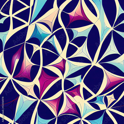 Textile pastel color seamless tile pattern