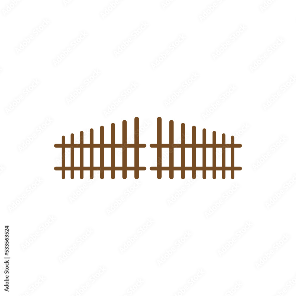 Gate icon logo design