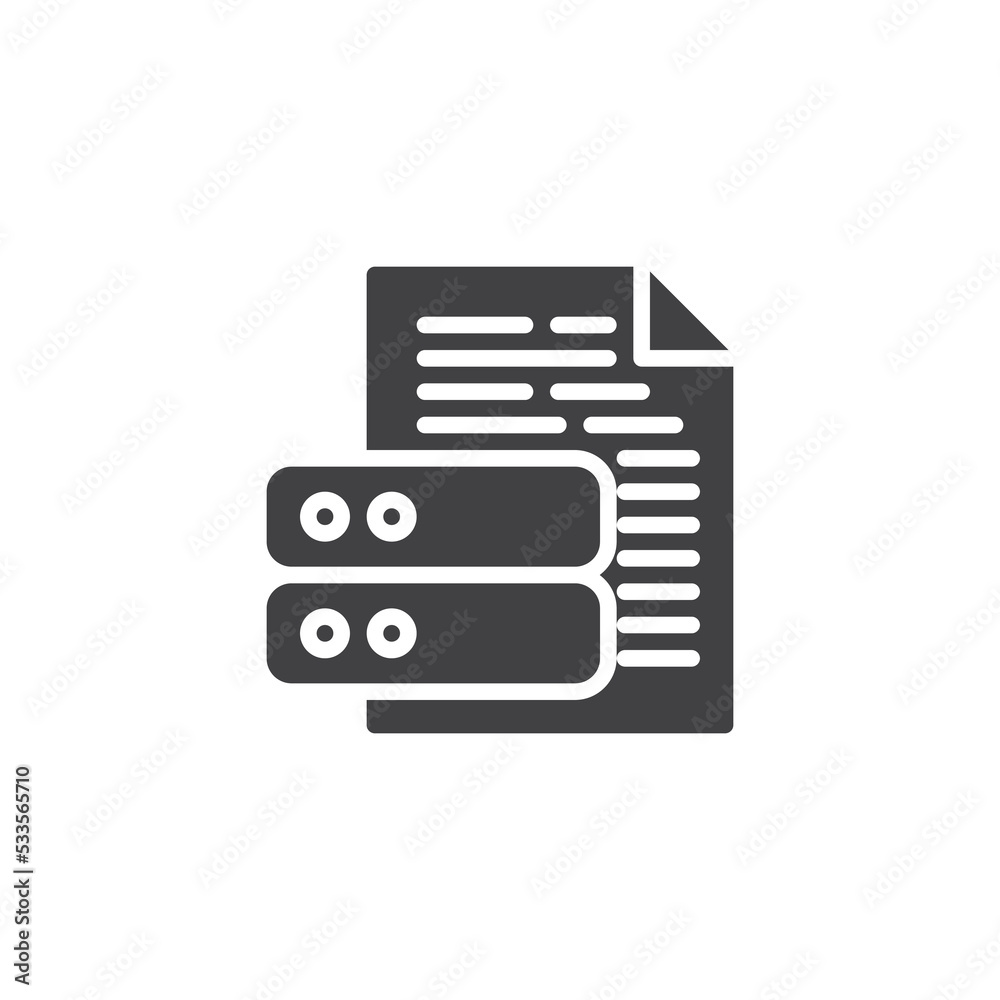 Data analytics vector icon Data analytics vector icon