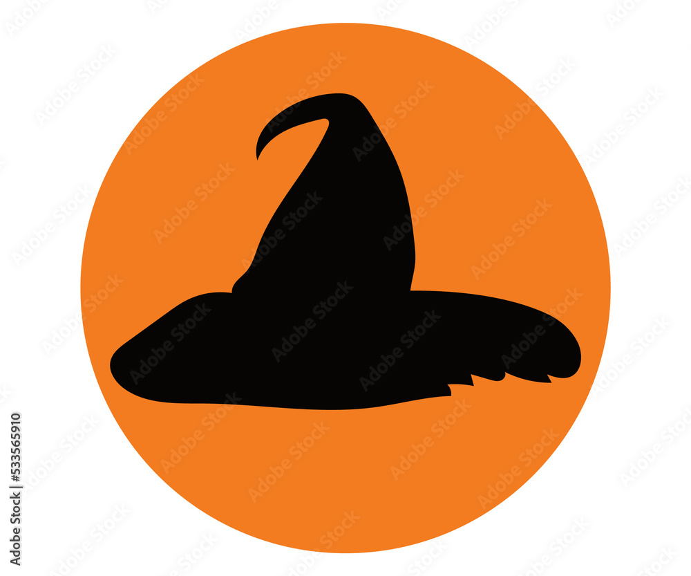 Fototapeta premium holiday halloween witch hat