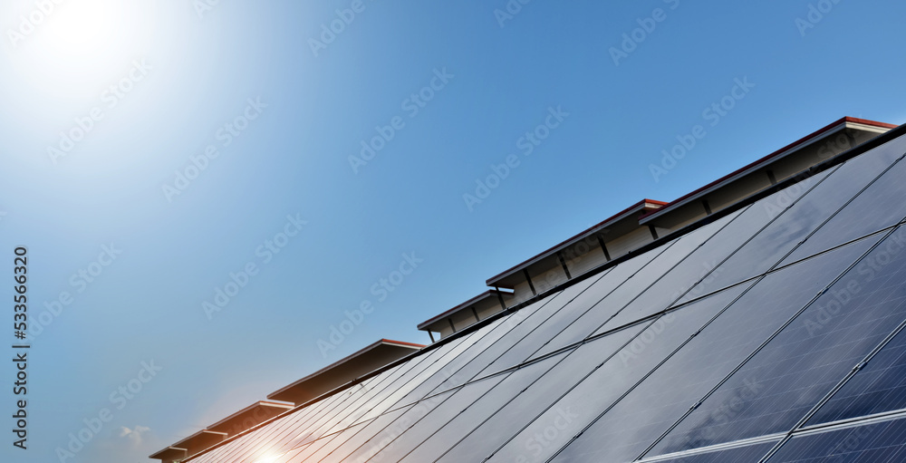 Photovoltaic panel, new technology for store and use the power from the nature with human life, sustainable energy and environmental friend concept. Photovoltaic panel, new technology for store and use the power from the nature with human life, sustainable energy and environmental friend concept.