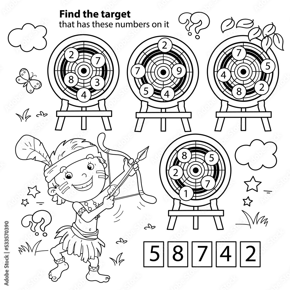 Target Coloring Pages