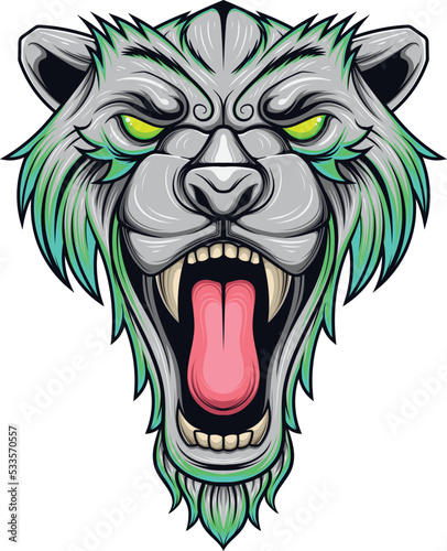 Vector illustration of japanese animal 