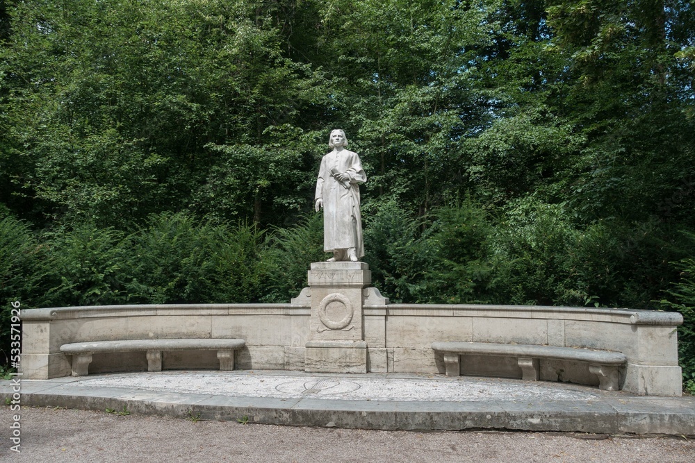 Monument Franz Liszt, Weimar, Thuringia, Germany, Europe