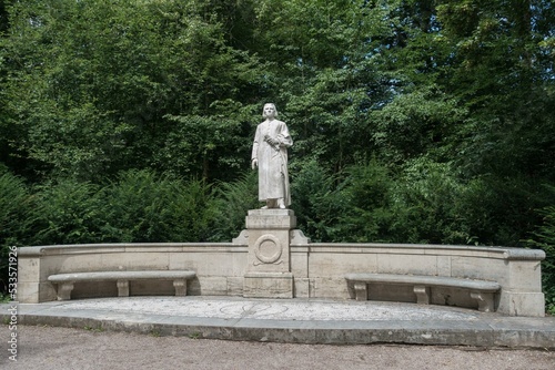 Monument Franz Liszt, Weimar, Thuringia, Germany, Europe