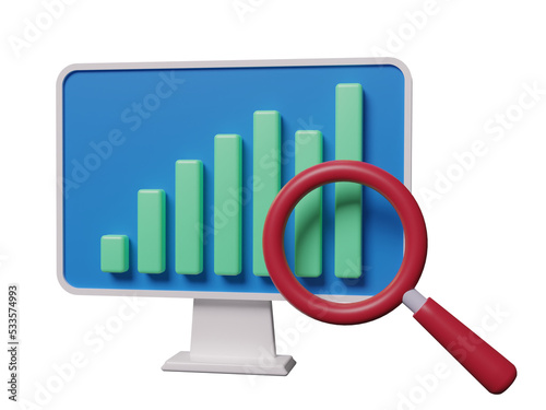 Analytics Digital Marketing Icon photo