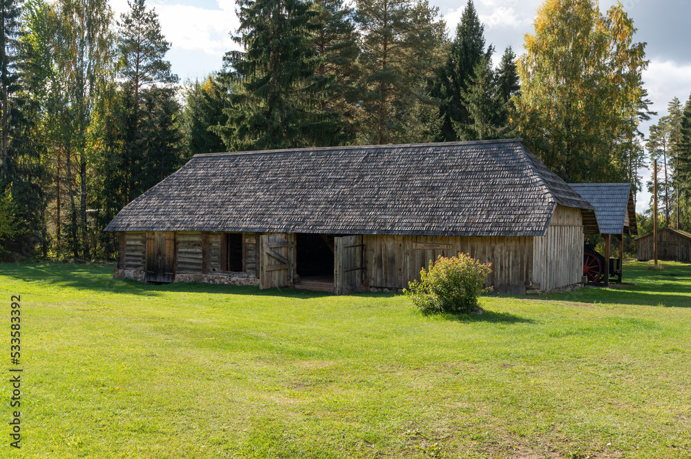 Obraz premium old bar building